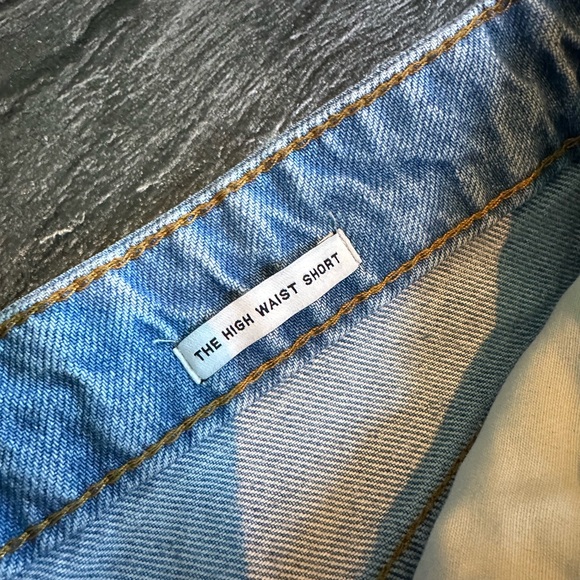Zara High Waist Jean Shorts - Picture 4 of 10